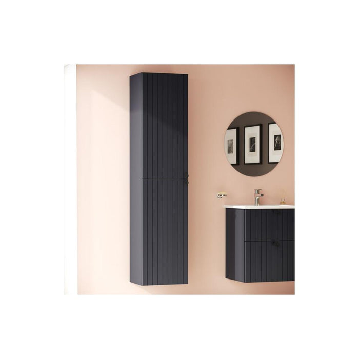 VitrA Root Groove 40cm 2 Door Tall Unit (LH Hinge) - Unbeatable Bathrooms