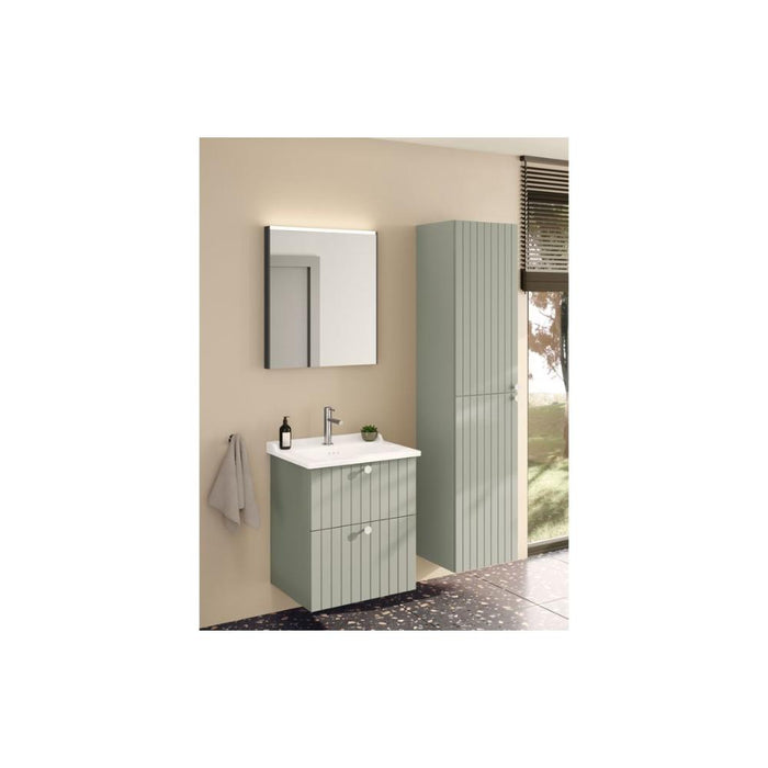 VitrA Root Groove 40cm 2 Door Tall Unit (LH Hinge) - Unbeatable Bathrooms