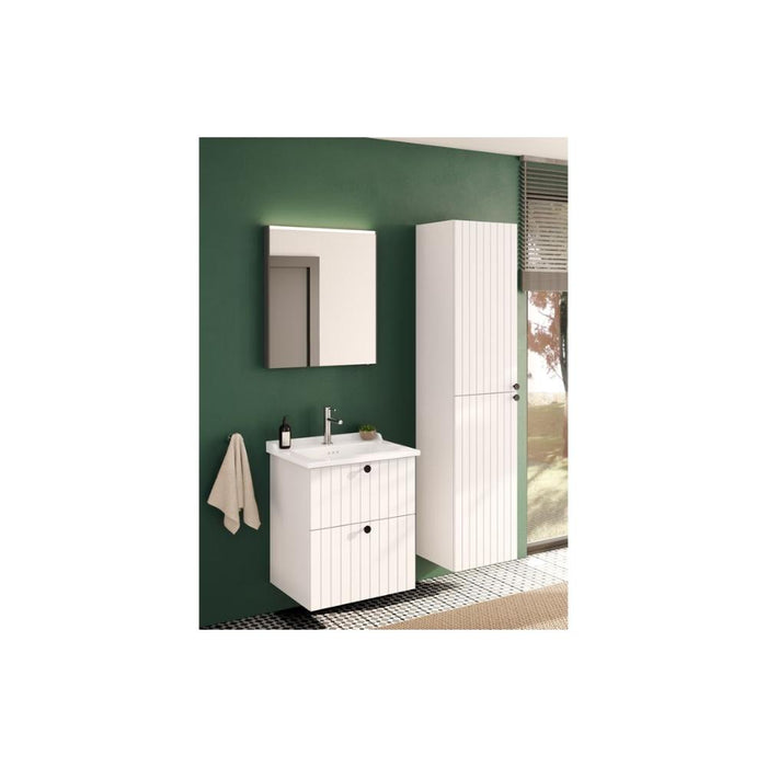 VitrA Root Groove 40cm 2 Door Tall Unit (LH Hinge) - Unbeatable Bathrooms