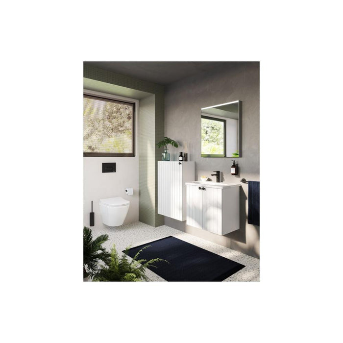 VitrA Root Groove 1 Door Slim Lower/Base Unit - Unbeatable Bathrooms