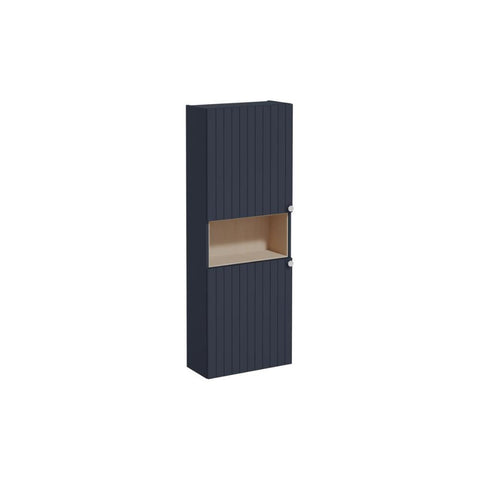 VitrA Root Groove 55cm 2 Door Semi-Tall Unit (LH Hinge) - Unbeatable Bathrooms