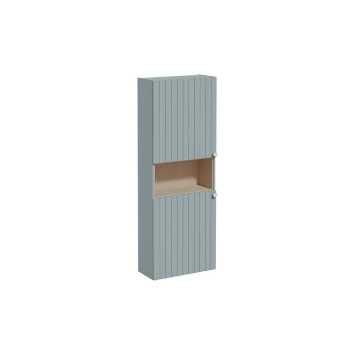 VitrA Root Groove 55cm 2 Door Semi-Tall Unit (LH Hinge) - Unbeatable Bathrooms