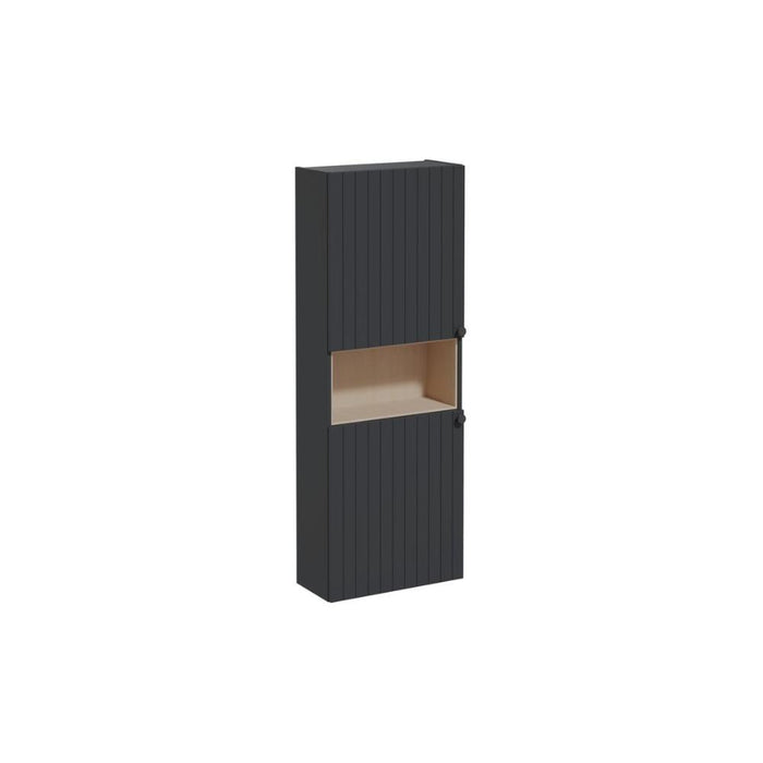 VitrA Root Groove 55cm 2 Door Semi-Tall Unit (LH Hinge) - Unbeatable Bathrooms