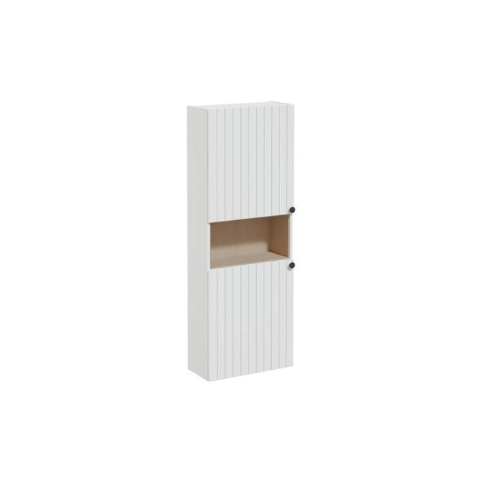 VitrA Root Groove 55cm 2 Door Semi-Tall Unit (LH Hinge) - Unbeatable Bathrooms