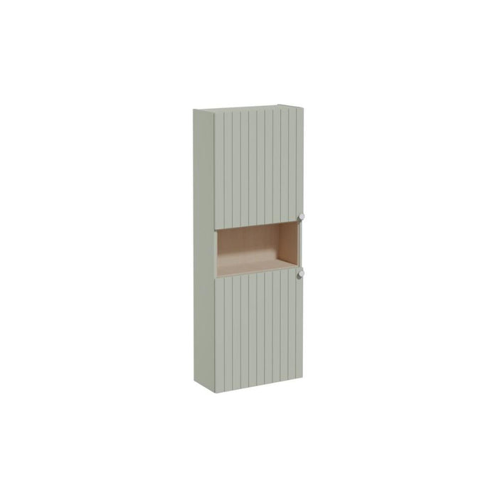 VitrA Root Groove 55cm 2 Door Semi-Tall Unit (LH Hinge) - Unbeatable Bathrooms