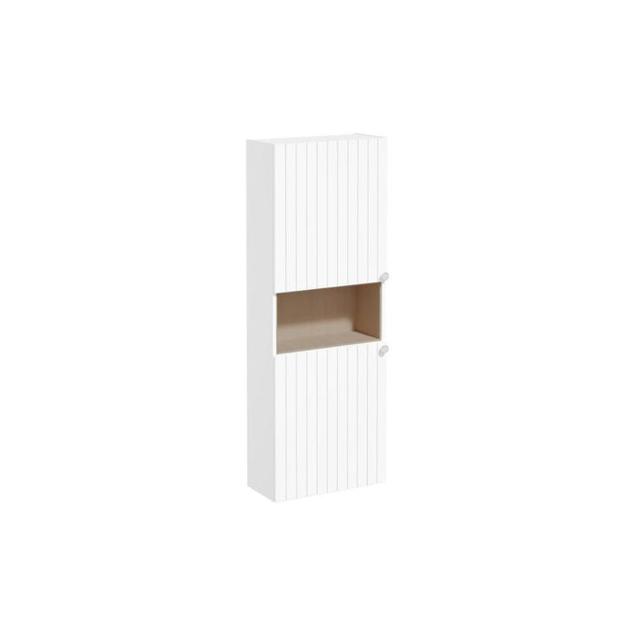 VitrA Root Groove 55cm 2 Door Semi-Tall Unit (LH Hinge) - Unbeatable Bathrooms