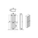 VitrA Root Groove 55cm 2 Door Slim Tall Unit (LH Hinge) - Unbeatable Bathrooms