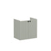 VitrA Root Groove 60cm 2 Door Wall Hung Slim Washbasin Unit - Unbeatable Bathrooms