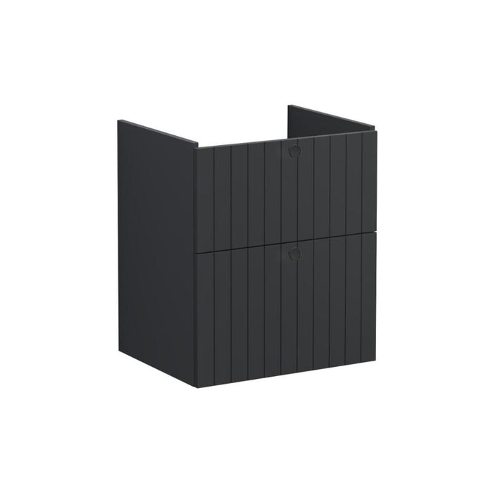 VitrA Root Groove 60cm 2 Drawer Washbasin Unit - Unbeatable Bathrooms