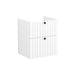 VitrA Root Groove 60cm 2 Drawer Washbasin Unit - Unbeatable Bathrooms