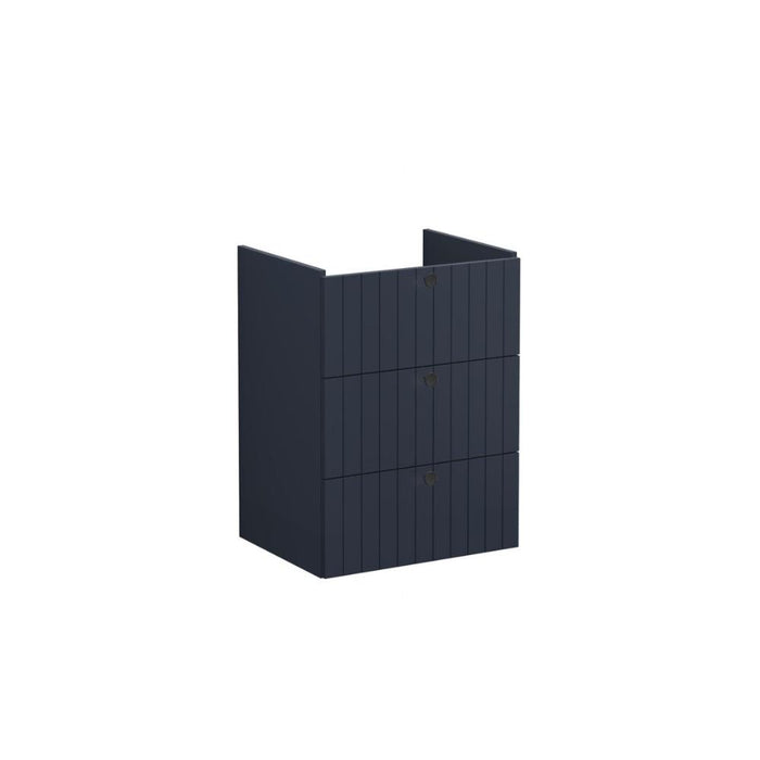 VitrA Root Groove 60cm 3 Drawer Washbasin Unit - Unbeatable Bathrooms