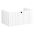 VitrA Root Groove 80cm 1 Drawer Washbasin Unit - Unbeatable Bathrooms