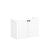 VitrA Root Groove 80cm 2 Door Wall Hung Slim Washbasin Unit - Unbeatable Bathrooms