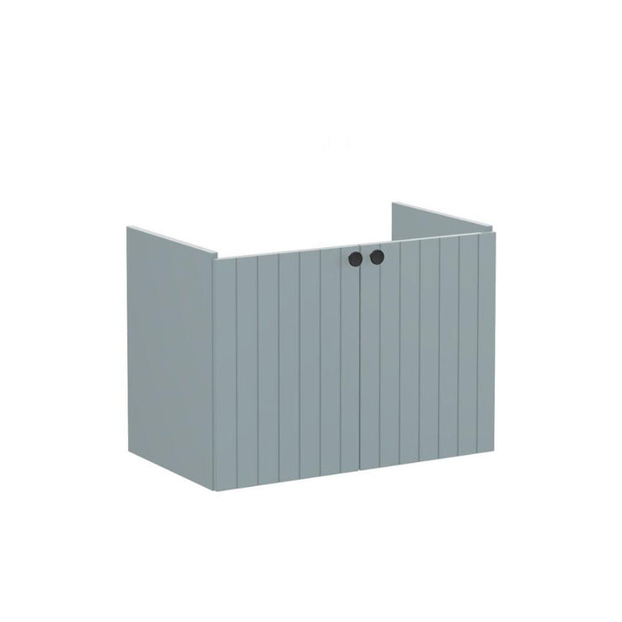 VitrA Root Groove 80cm 2 Door Wall Hung Washbasin Unit - Unbeatable Bathrooms