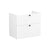 VitrA Root Groove 80cm 2 Drawer Washbasin Unit - Unbeatable Bathrooms
