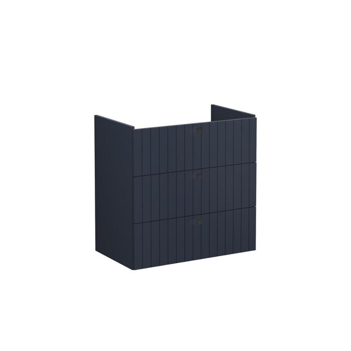 VitrA Root Groove 80cm 3 Drawer Washbasin Unit - Unbeatable Bathrooms