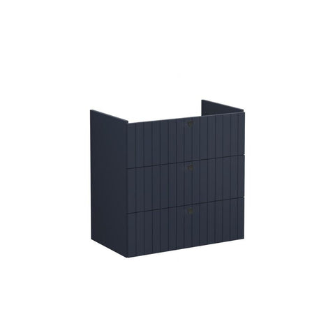 VitrA Root Groove 80cm 3 Drawer Washbasin Unit - Unbeatable Bathrooms