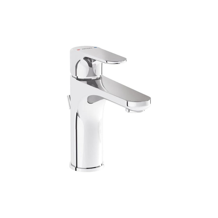 VitrA Root Round Basin Mixer w/Waste Lever - Unbeatable Bathrooms