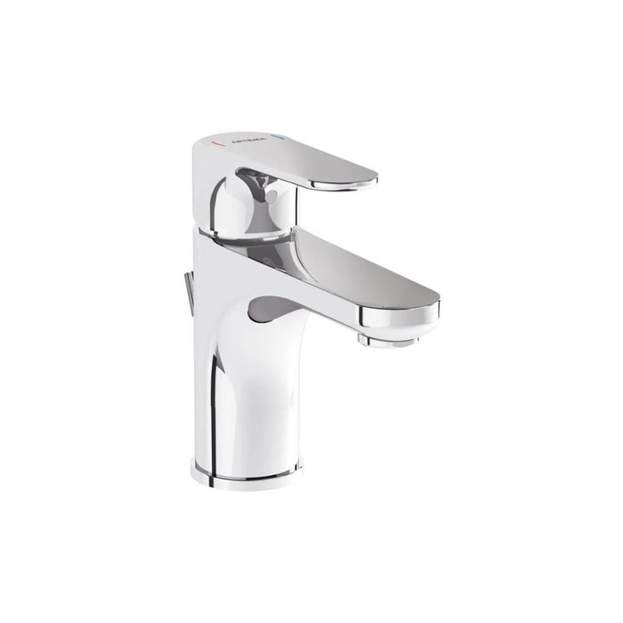 VitrA Root Round Compact Basin Mixer w/Waste Lever - Unbeatable Bathrooms