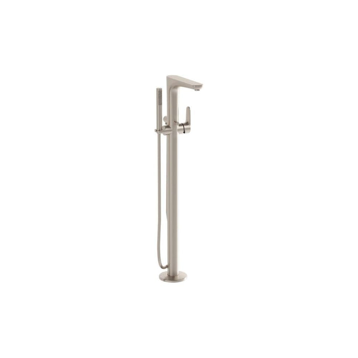 VitrA Root Round Floor Standing Bath/Shower Mixer - Unbeatable Bathrooms