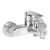 VitrA Root Round Wall Mounted Bath/Shower Mixer - Unbeatable Bathrooms