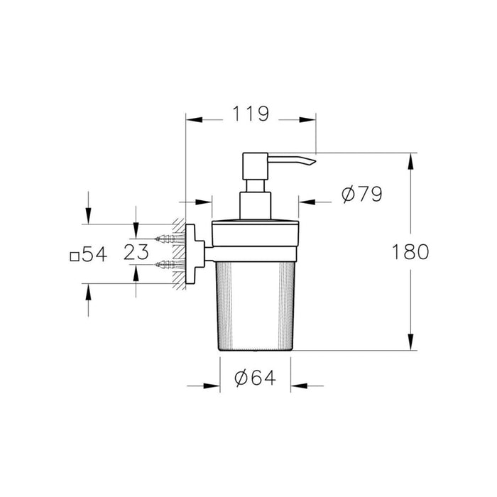 VitrA Root Soap Dispenser - Unbeatable Bathrooms