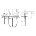 VitrA Root Square 4-Hole Bath/Shower Mixer - Unbeatable Bathrooms