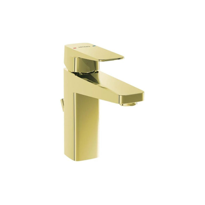 VitrA Root Square Basin Mixer w/Waste Lever - Unbeatable Bathrooms