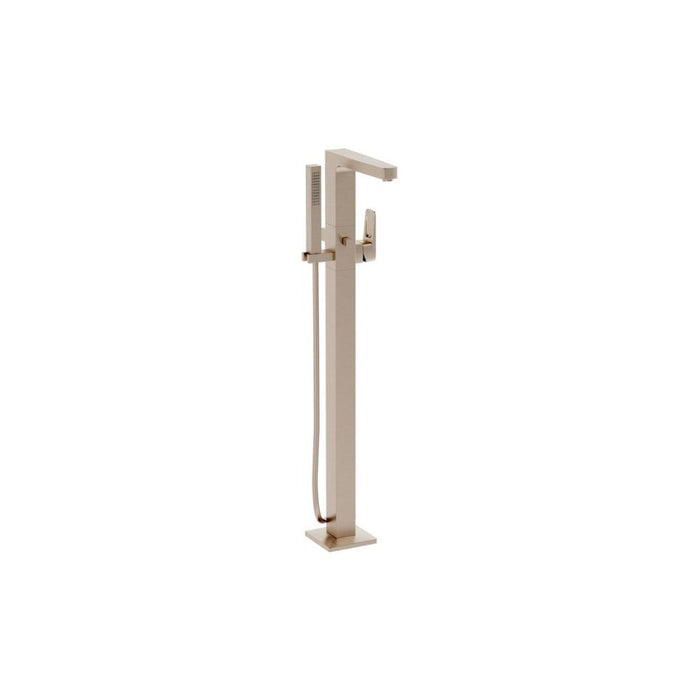VitrA Root Square Floor Standing Bath/Shower Mixer - Unbeatable Bathrooms