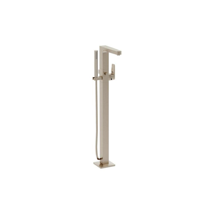 VitrA Root Square Floor Standing Bath/Shower Mixer - Unbeatable Bathrooms