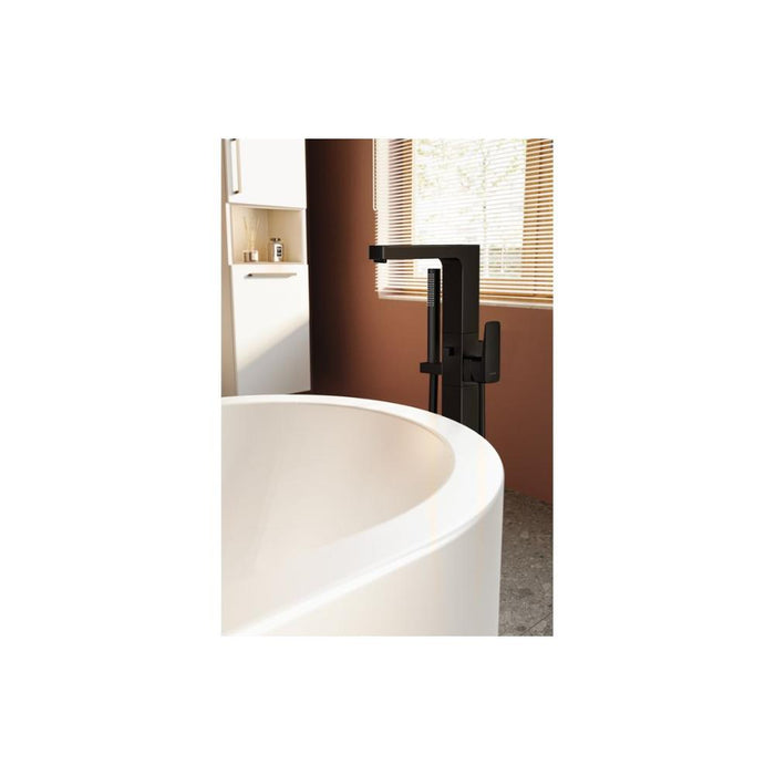 VitrA Root Square Floor Standing Bath/Shower Mixer - Unbeatable Bathrooms