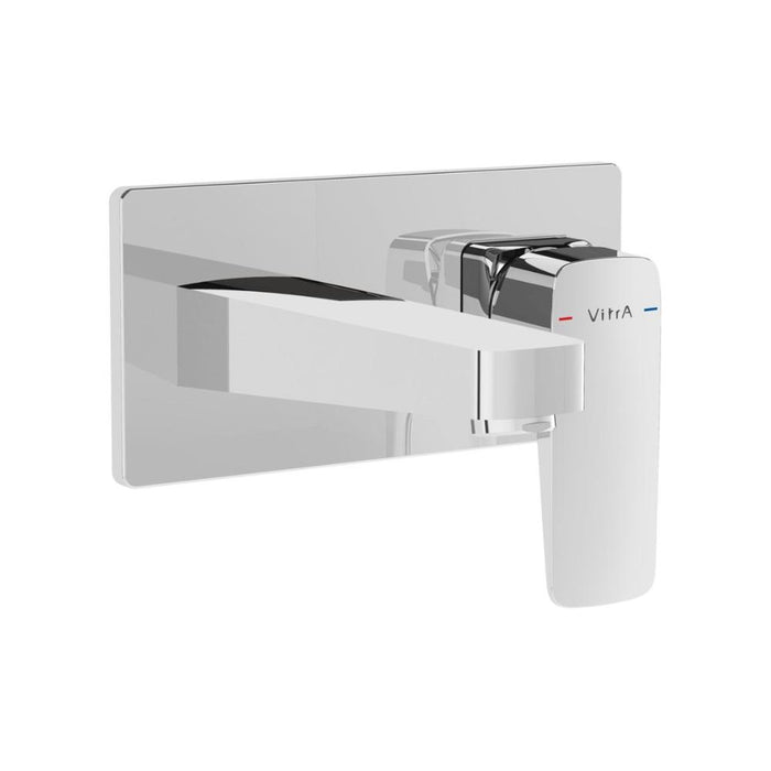VitrA Root Square Wall Mounted Basin Mixer - Unbeatable Bathrooms