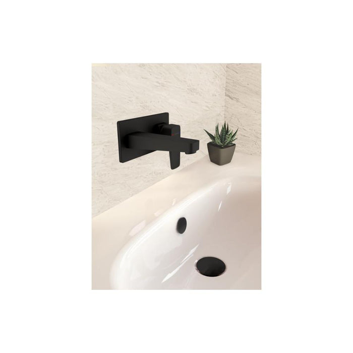 VitrA Root Square Wall Mounted Basin Mixer - Unbeatable Bathrooms