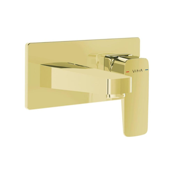 VitrA Root Square Wall Mounted Basin Mixer - Unbeatable Bathrooms
