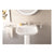 VitrA S20 Pedestal Only - White - Unbeatable Bathrooms