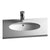 VitrA S20 0TH Undercounter Basin - White - Unbeatable Bathrooms