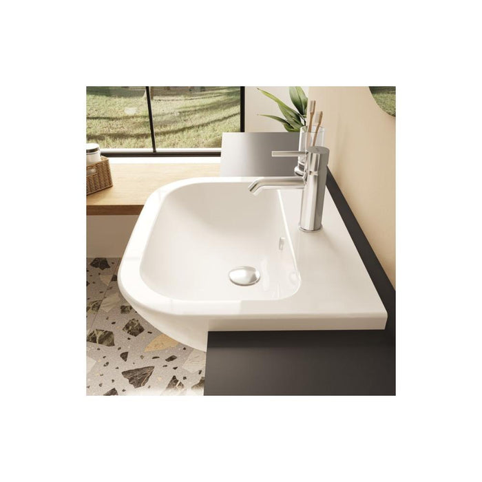 VitrA S20 Semi Recessed Basin - White - Unbeatable Bathrooms
