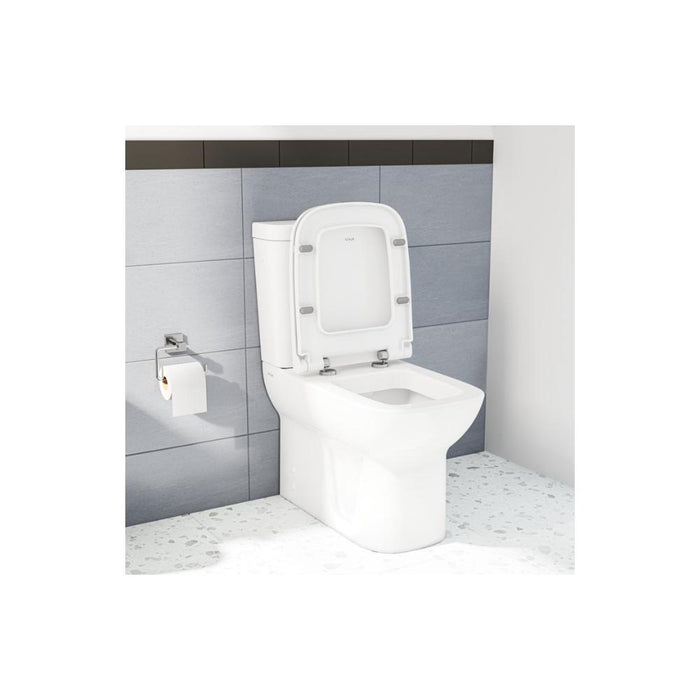 VitrA S20 Comfort Height Close Coupled Pan Only 400x360x615mm - White - Unbeatable Bathrooms