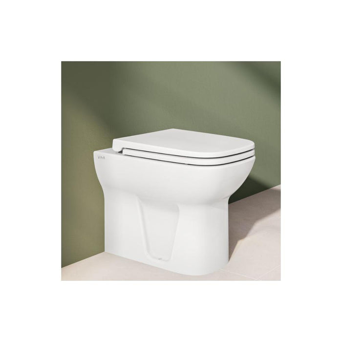VitrA S20 Slim Toilet Seat - White - Unbeatable Bathrooms