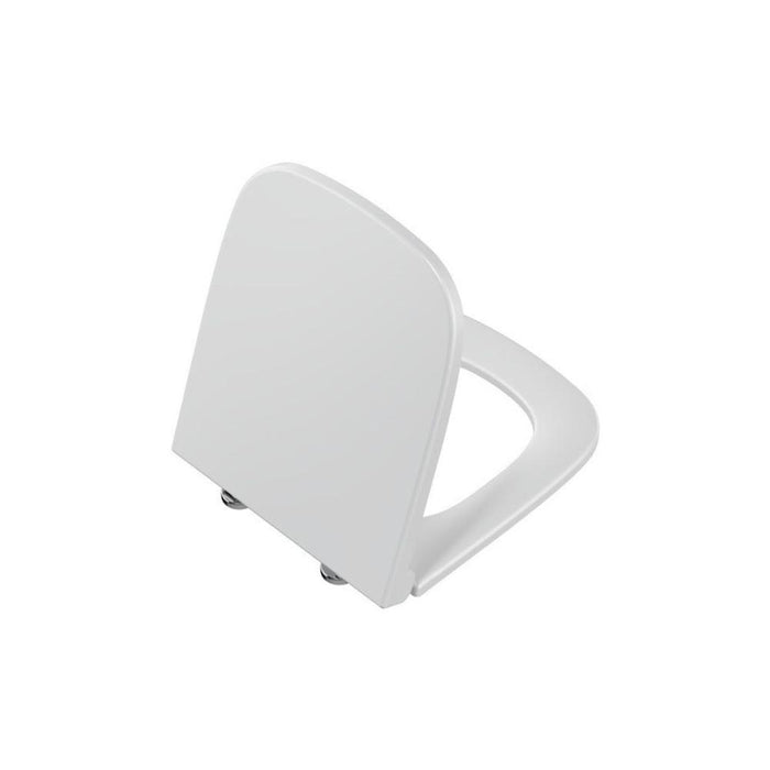 VitrA S20 Soft Close Slim Toilet Seat - White - Unbeatable Bathrooms
