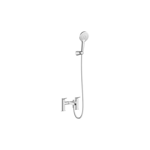 VitrA Solid S Bath/Shower Mixer - Chrome - Unbeatable Bathrooms