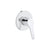 VitrA Solid S Wall Integrated Shower Mixer - Chrome - Unbeatable Bathrooms