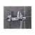 VitrA Solid S Wall Mounted Bath/Shower Mixer - Chrome - Unbeatable Bathrooms