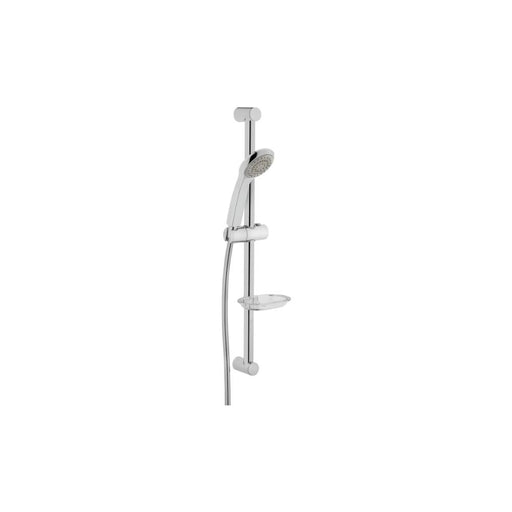 VitrA Solo C Hand Shower w/Slide Rail - Chrome - Unbeatable Bathrooms
