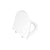 VitrA Sonic Flush Soft Close Wrap Toilet Seat - White - Unbeatable Bathrooms