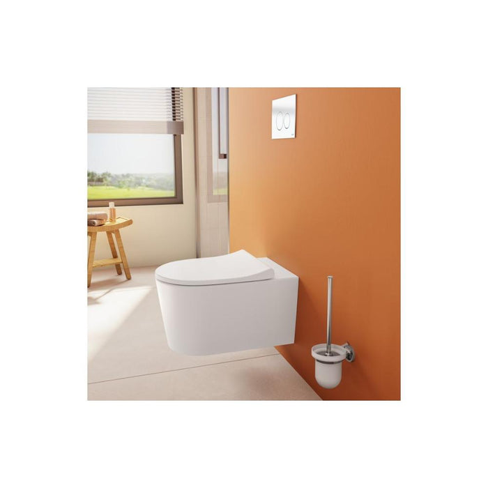 VitrA Sonic Flush Wall Hung Pan Only - White - Unbeatable Bathrooms