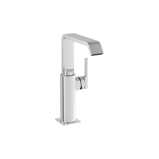 VitrA Suit Tall Basin Mixer (Side Handle) - Chrome - Unbeatable Bathrooms