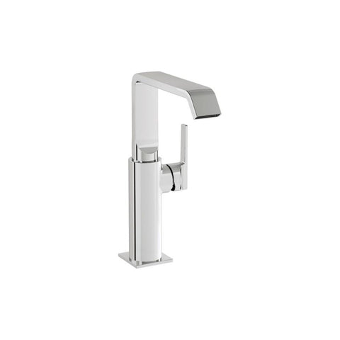 VitrA Suit Tall Basin Mixer (Side Handle) - Chrome - Unbeatable Bathrooms