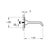 VitrA Suit Wall Mounted Bath Spout - Unbeatable Bathrooms