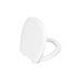 VitrA Toilet Seat (Metal Hinge) - White - Unbeatable Bathrooms
